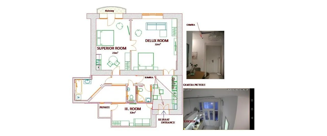 شقة Visit Debrecen Apartman المجر
